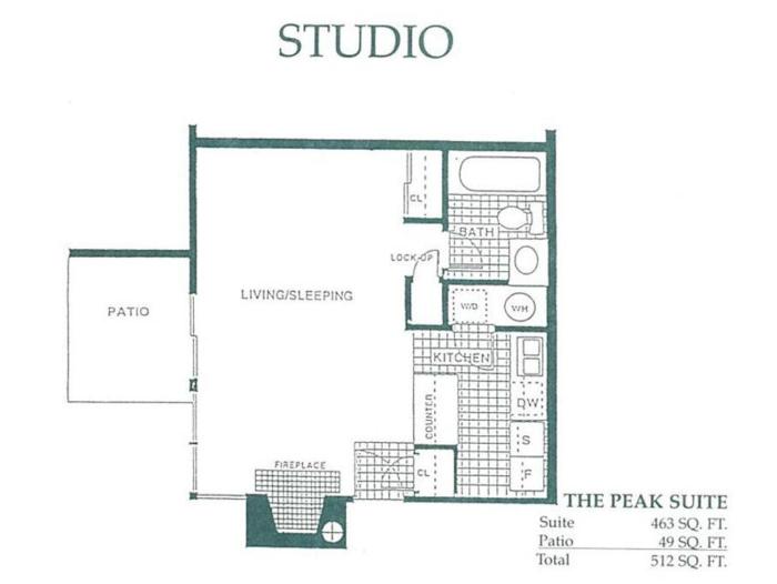 blue mountain luxury studio