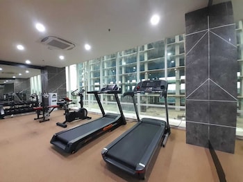 modern look and homey studio at mataram city apartment