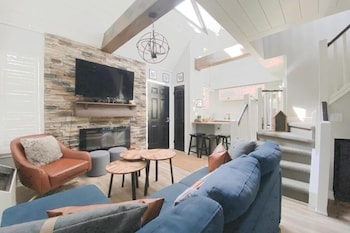 rustic loft at blue