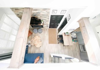 rustic loft at blue
