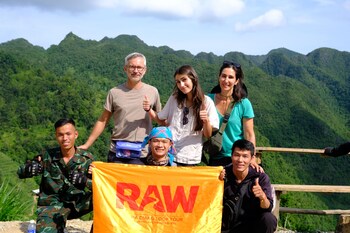 raw hostel tour and motorbikes rental