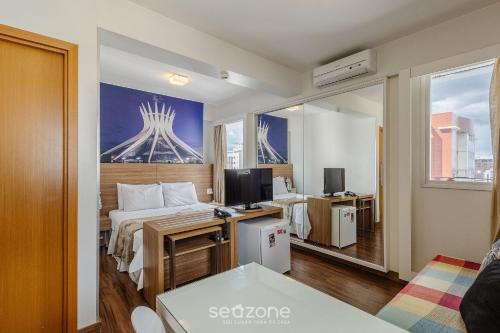 studio with pool in aguas claras sht1701