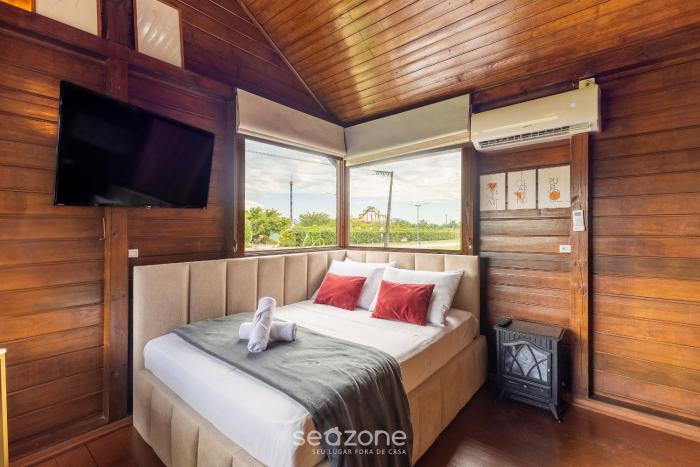 fully equipped studios near armacao beach and beto carrero park trs
