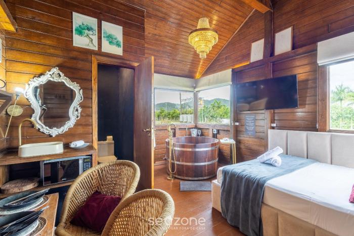 fully equipped studios near armacao beach and beto carrero park trs
