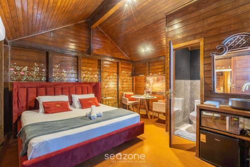 fully equipped studios near armacao beach and beto carrero park trs