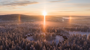 halo igloos private sauna and hot tub