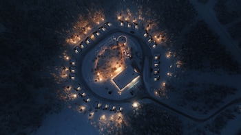 halo igloos private sauna and hot tub
