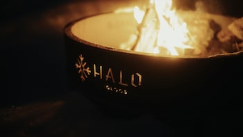 halo igloos private sauna and hot tub