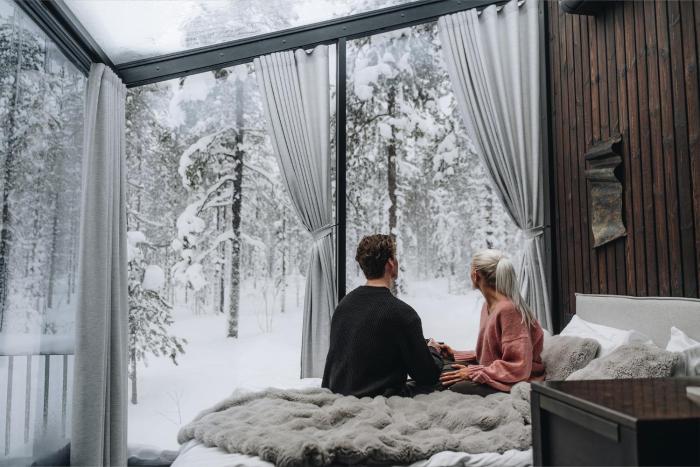 halo igloos private sauna and hot tub