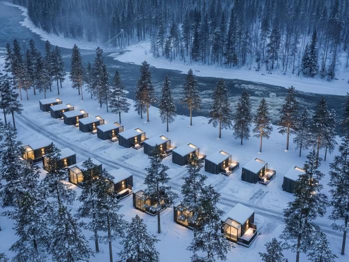 halo igloos private sauna and hot tub