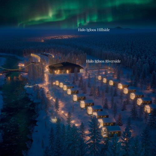 halo igloos private sauna and hot tub