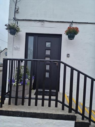 the courtyard bar kitchen and rooms