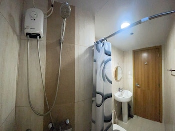 modern studio with sunset view