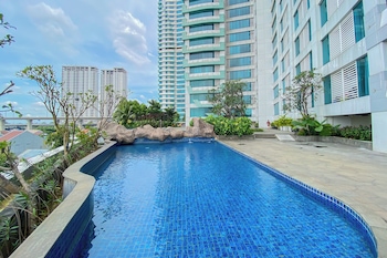 simple 1br without living room at grand kamala lagoon apartment