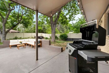 the foundry escape hot tub bikes and game room