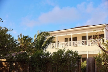 private pool villa at coral sands steps to pink sand beach and resort amenities