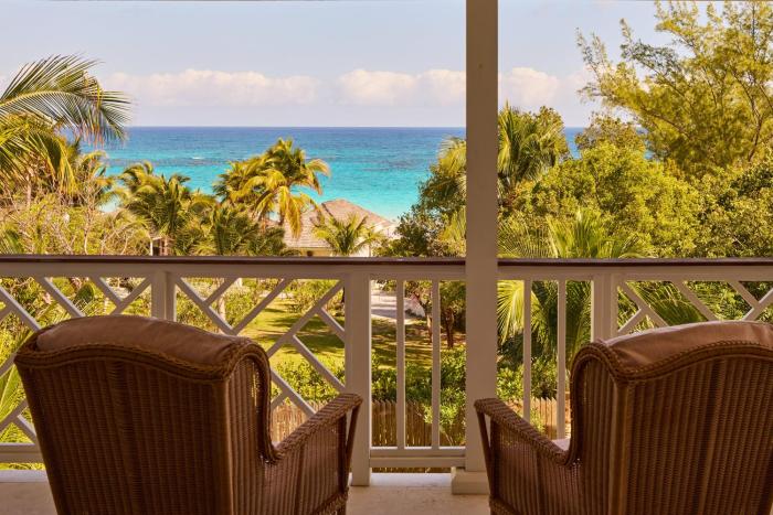 private pool villa at coral sands steps to pink sand beach and resort amenities