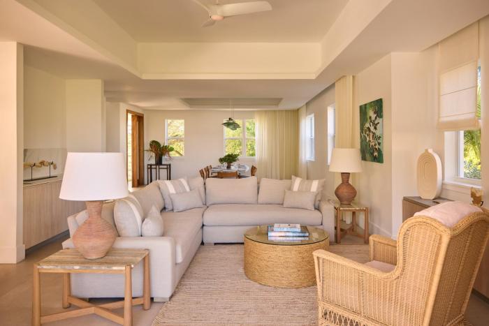 private pool villa at coral sands steps to pink sand beach and resort amenities