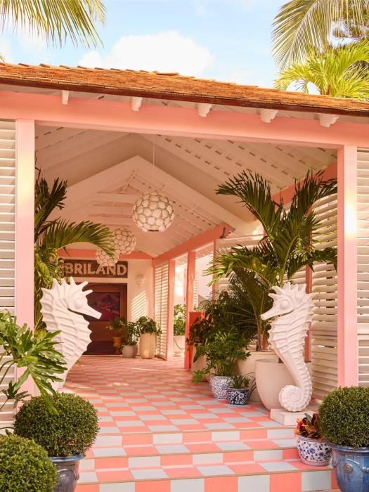 private pool villa at coral sands steps to pink sand beach and resort amenities