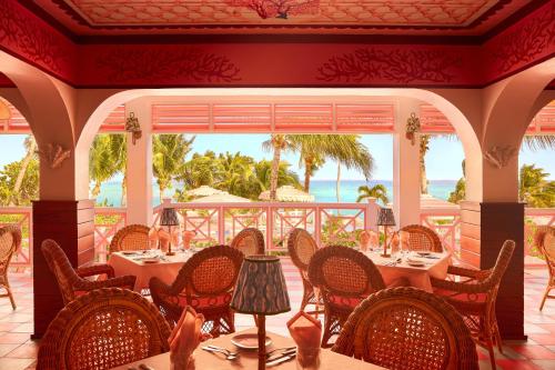 private pool villa at coral sands steps to pink sand beach and resort amenities