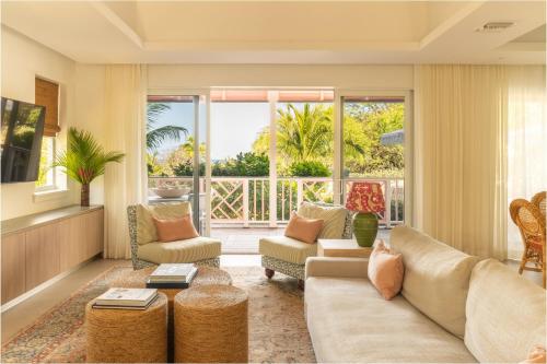 private pool villa at coral sands steps to pink sand beach and resort amenities