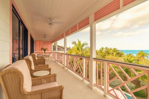 private pool villa at coral sands steps to pink sand beach and resort amenities