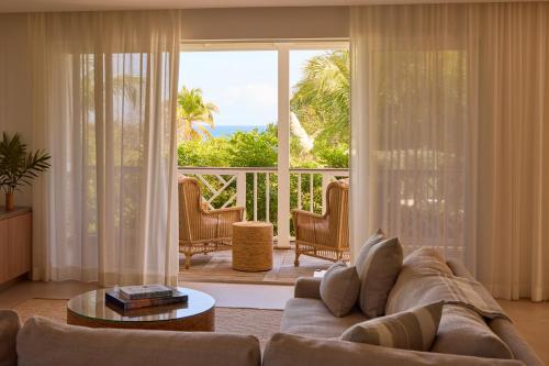 private pool villa at coral sands steps to pink sand beach and resort amenities