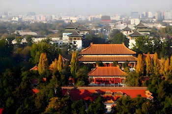 beijing cbd studio apartment queenbeds