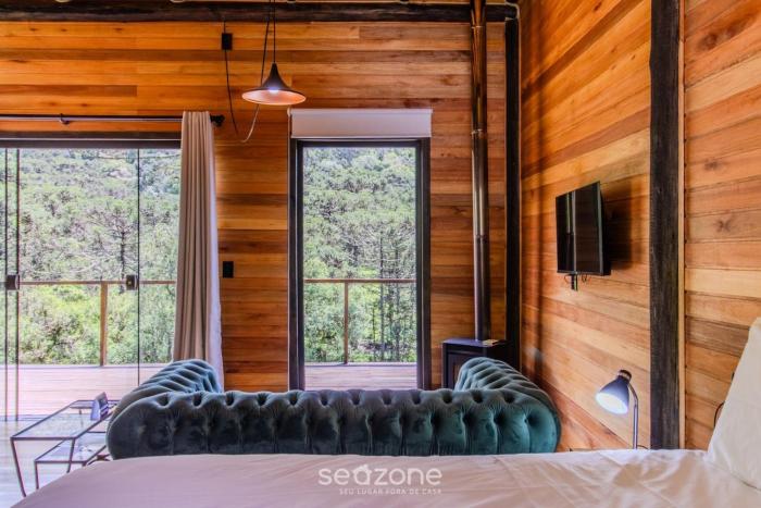 comfortable cabin with heater urubici sc egc001