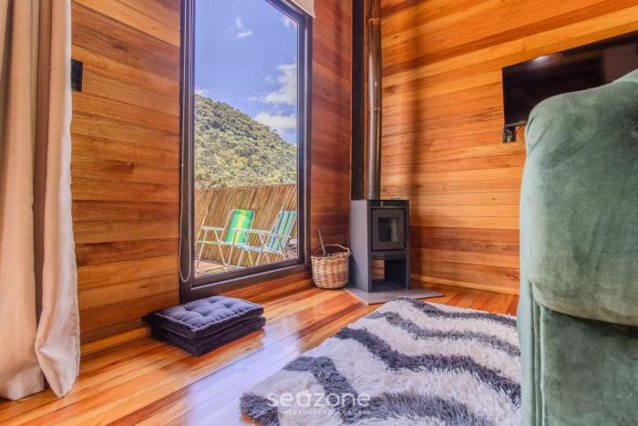 comfortable cabin with heater urubici sc egc001