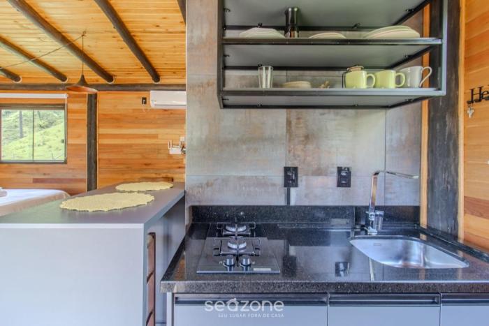 comfortable cabin with heater urubici sc egc001