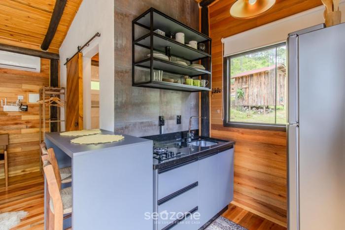 comfortable cabin with heater urubici sc egc001
