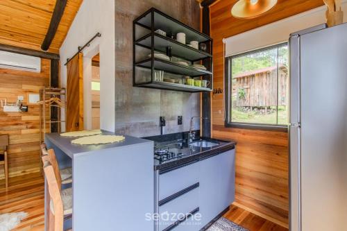 comfortable cabin with heater urubici sc egc001