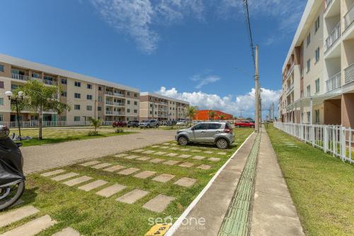 apart 450m from the beach in cond w pool var0302