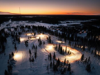 lapland winter park chalets