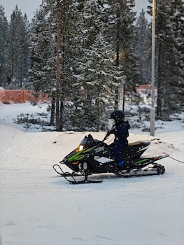lapland winter park chalets