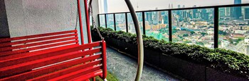 luxury balcony at trion 1 kl by hck