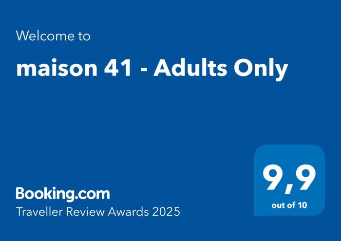 adults only boutique hotel maison 41