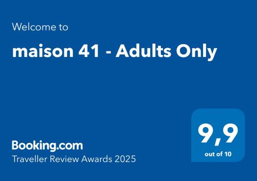adults only boutique hotel maison 41