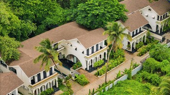 bellavie 3 bhk villa with private pool and tv lounge area in a gated complex