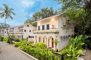 bellavie 3 bhk villa with private pool and tv lounge area in a gated complex