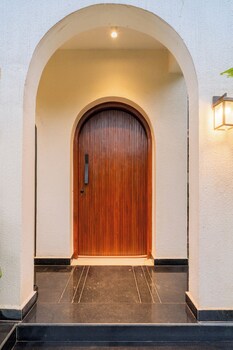 bellavie 3 bhk villa with private pool and tv lounge area in a gated complex