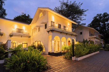 bellavie 3 bhk villa with private pool and tv lounge area in a gated complex