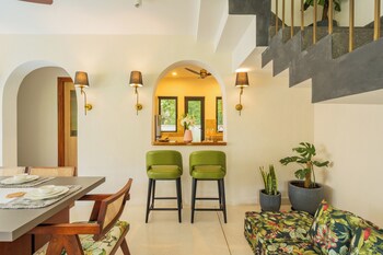 bellavie 3 bhk villa with private pool and tv lounge area in a gated complex