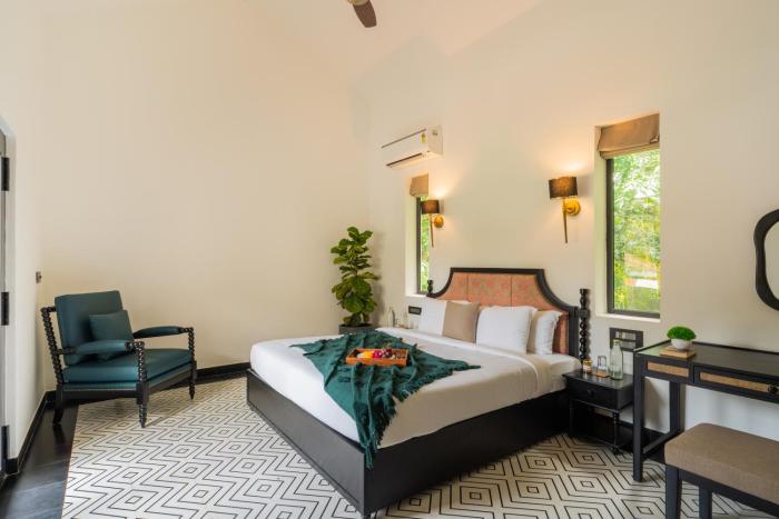 bellavie 3 bhk villa with private pool and tv lounge area in a gated complex