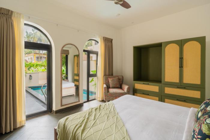 bellavie 3 bhk villa with private pool and tv lounge area in a gated complex