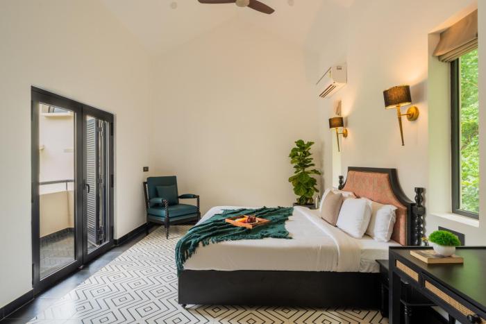 bellavie 3 bhk villa with private pool and tv lounge area in a gated complex