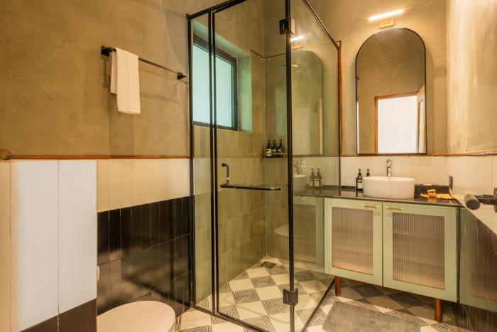 bellavie 3 bhk villa with private pool and tv lounge area in a gated complex