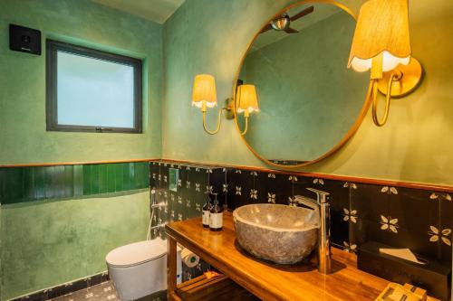 bellavie 3 bhk villa with private pool and tv lounge area in a gated complex