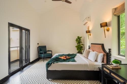 bellavie 3 bhk villa with private pool and tv lounge area in a gated complex
